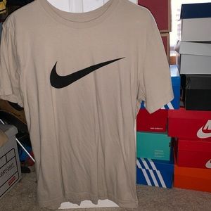 Nike tan shirt